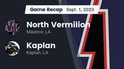 Recap: North Vermilion  vs. Kaplan  2023