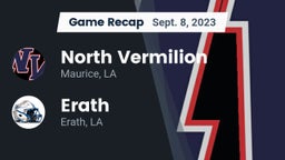 Recap: North Vermilion  vs. Erath  2023