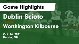 Dublin Scioto  vs Worthington Kilbourne  Game Highlights - Oct. 14, 2021