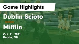 Dublin Scioto  vs Mifflin  Game Highlights - Oct. 21, 2021