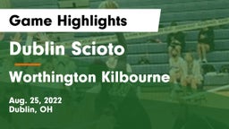 Dublin Scioto  vs Worthington Kilbourne  Game Highlights - Aug. 25, 2022