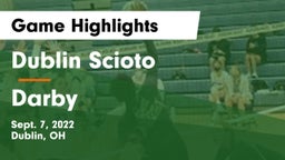 Dublin Scioto  vs Darby  Game Highlights - Sept. 7, 2022
