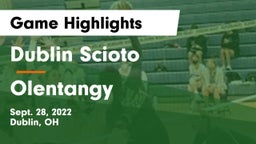 Dublin Scioto  vs Olentangy  Game Highlights - Sept. 28, 2022
