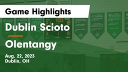 Dublin Scioto  vs Olentangy  Game Highlights - Aug. 22, 2023