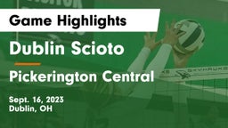 Dublin Scioto  vs Pickerington Central  Game Highlights - Sept. 16, 2023