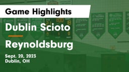 Dublin Scioto  vs Reynoldsburg  Game Highlights - Sept. 20, 2023