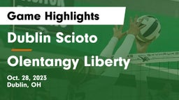Dublin Scioto  vs Olentangy Liberty  Game Highlights - Oct. 28, 2023