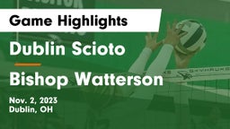 Dublin Scioto  vs Bishop Watterson  Game Highlights - Nov. 2, 2023