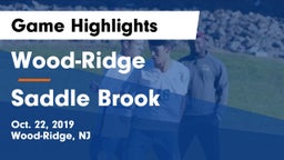 Wood-Ridge  vs Saddle Brook  Game Highlights - Oct. 22, 2019
