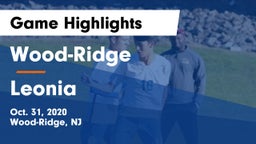 Wood-Ridge  vs Leonia  Game Highlights - Oct. 31, 2020