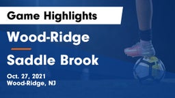 Wood-Ridge  vs Saddle Brook Game Highlights - Oct. 27, 2021