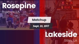 Matchup: Rosepine vs. Lakeside  2017