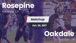 Matchup: Rosepine vs. Oakdale  2017
