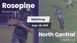 Matchup: Rosepine vs. North Central  2018