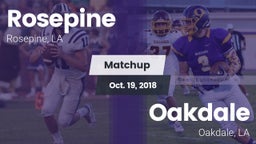 Matchup: Rosepine vs. Oakdale  2018