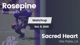 Matchup: Rosepine vs. Sacred Heart  2020