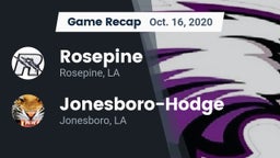 Recap: Rosepine  vs. Jonesboro-Hodge  2020