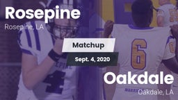 Matchup: Rosepine vs. Oakdale  2020