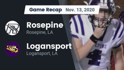 Recap: Rosepine  vs. Logansport  2020