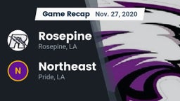 Recap: Rosepine  vs. Northeast  2020