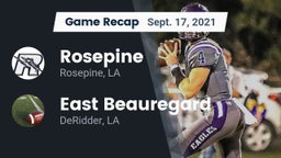 Recap: Rosepine  vs. East Beauregard  2021