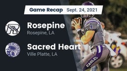 Recap: Rosepine  vs. Sacred Heart  2021