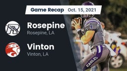 Recap: Rosepine  vs. Vinton  2021
