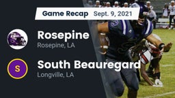 Recap: Rosepine  vs. South Beauregard  2021