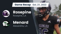 Recap: Rosepine  vs. Menard  2022