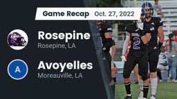 Recap: Rosepine  vs. Avoyelles  2022