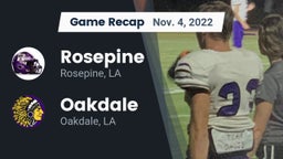 Recap: Rosepine  vs. Oakdale  2022