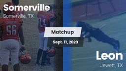 Matchup: Somerville vs. Leon  2020