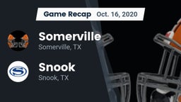 Recap: Somerville  vs. Snook  2020