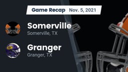 Recap: Somerville  vs. Granger  2021