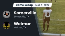 Recap: Somerville  vs. Weimar  2022