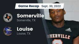 Recap: Somerville  vs. Louise  2022