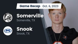 Recap: Somerville  vs. Snook  2023