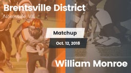 Matchup: Brentsville District vs. William Monroe  2018