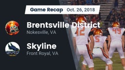 Recap: Brentsville District  vs. Skyline  2018