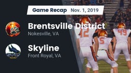 Recap: Brentsville District  vs. Skyline  2019
