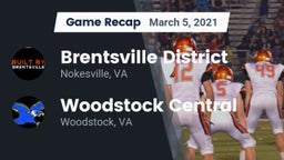 Recap: Brentsville District  vs. Woodstock Central  2021