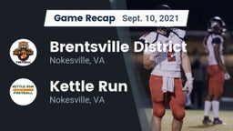 Recap: Brentsville District  vs. Kettle Run  2021