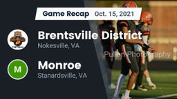 Recap: Brentsville District  vs. Monroe  2021