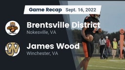 Recap: Brentsville District  vs. James Wood  2022