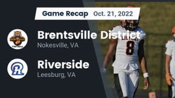 Recap: Brentsville District  vs. Riverside  2022