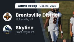 Recap: Brentsville District  vs. Skyline  2022
