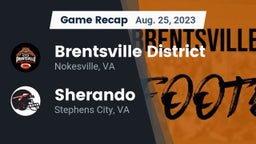 Recap: Brentsville District  vs. Sherando  2023