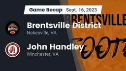 Recap: Brentsville District  vs. John Handley  2023