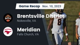 Recap: Brentsville District  vs. Meridian  2023