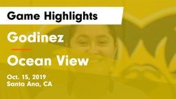 Godinez  vs Ocean View  Game Highlights - Oct. 15, 2019